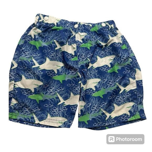 🌼🌼Boys shark swim shorts Preloved 24M🌼🌼 - Picture 1 of 3